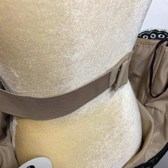 Nwt Robert Rodrigues Neiman Marcus for Target Strapless Black Lace Dress Size 10 - Picture 4 of 9